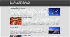 Desktop Screenshot of executivecoachingpsychologist.com