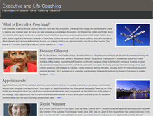 Tablet Screenshot of executivecoachingpsychologist.com